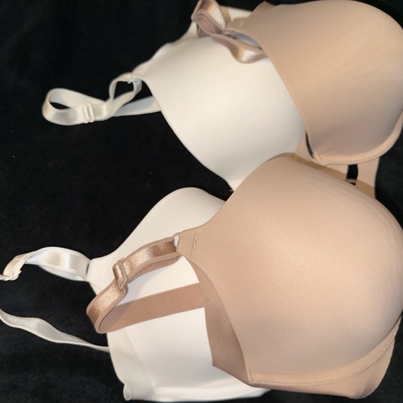 Warner's Beige and White Back Smoothing Bra Duo Set of 2 - Picture 11 of 13